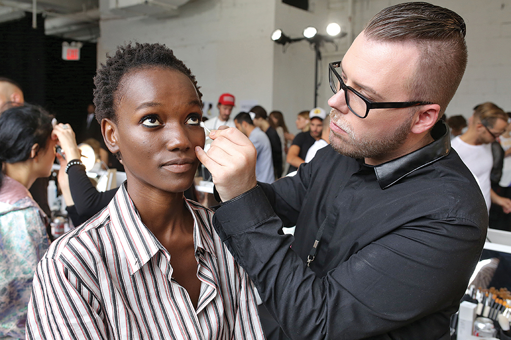 Backstage at the 3.1 Phillip Lim spring/summer 2017 show